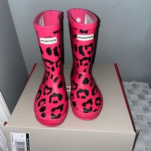 Girls hunter rain boots
